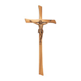 Crocifisso Monumentale in Ottone, 45 x 20 cm